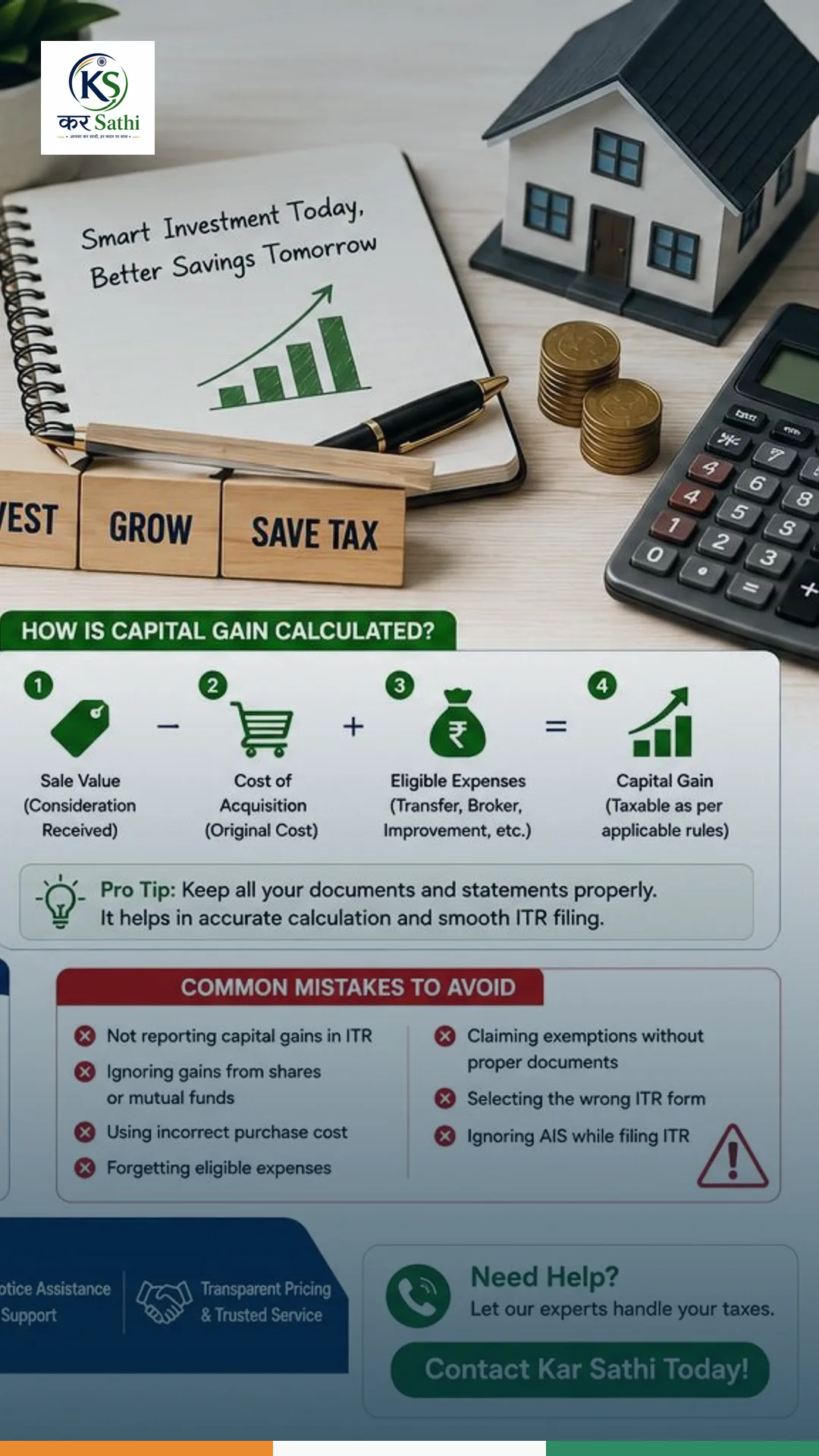 Capital Gains Tax Guide: Everything You Need to Know Before Filing Your Income Tax Return - Kar Sathi