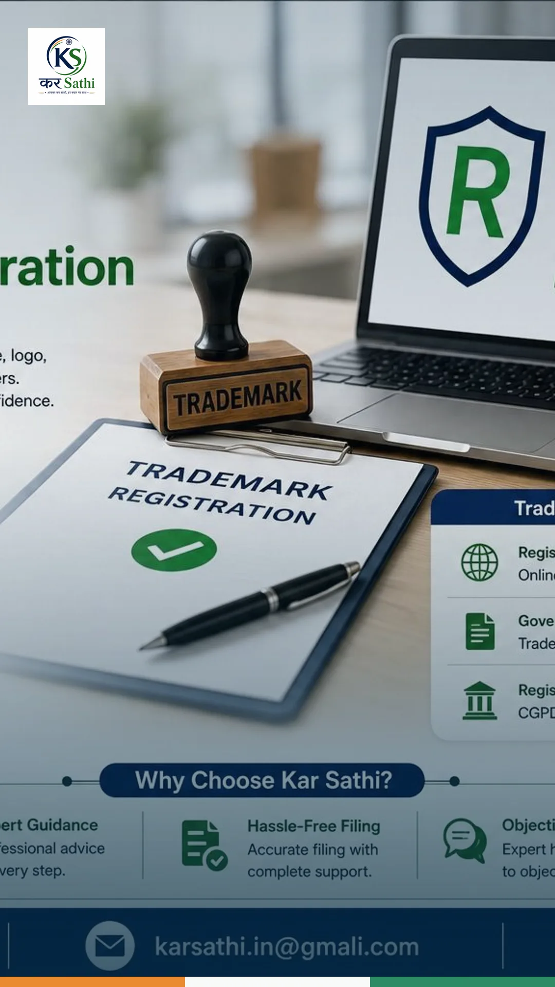 Trademark Registration: Complete Guide to Protect Your Brand in India - Kar Sathi
